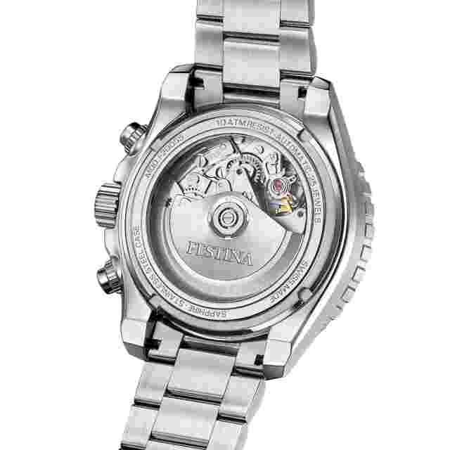 Festina Swiss Aviator North Chrono Stainless Steel 45mm Automatic Wristwatch F20