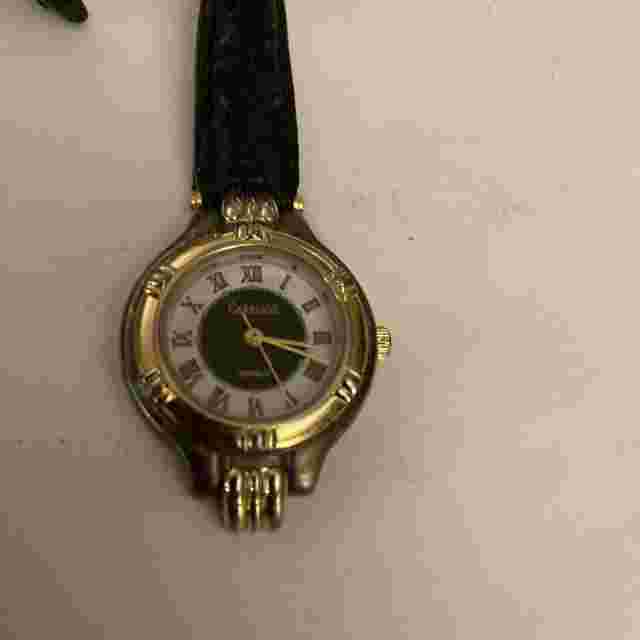 Carriage Indiglo Women’s Wrist Watch Gold Tone