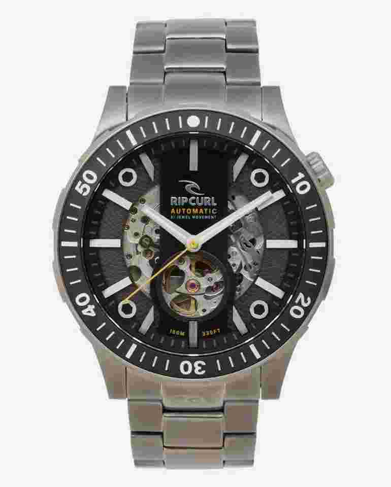 Rip Curl RECON DVR AUTOMATIC TITANIUM SURF WATCH New - 01DMTI Titanium Rrp $1000