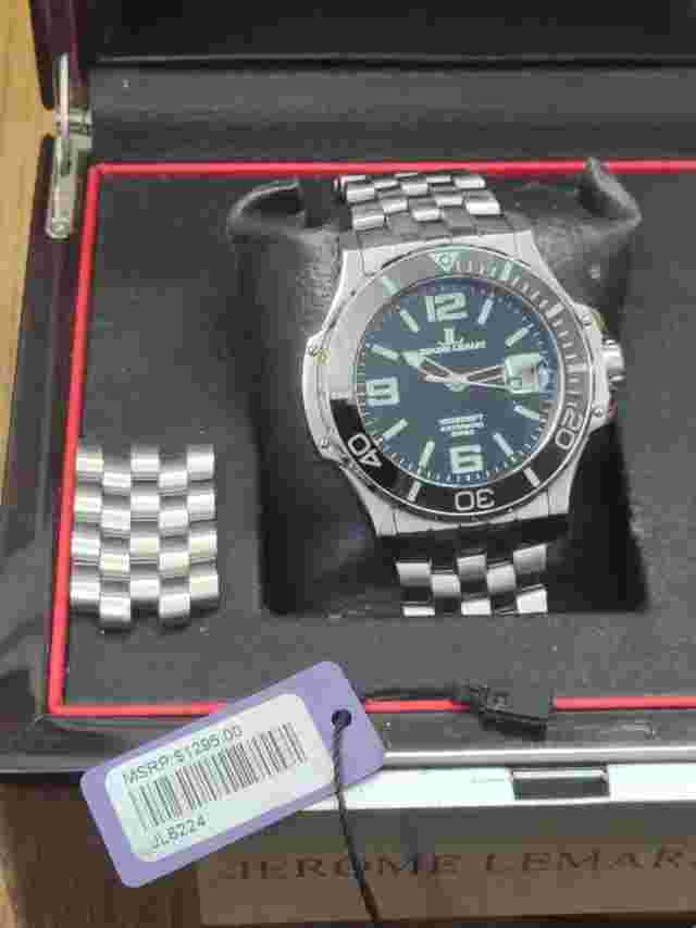 Jerome Lemars CHAGALL NOIR - SWISS AUTOMATIC - 45mm - Great Watch!
