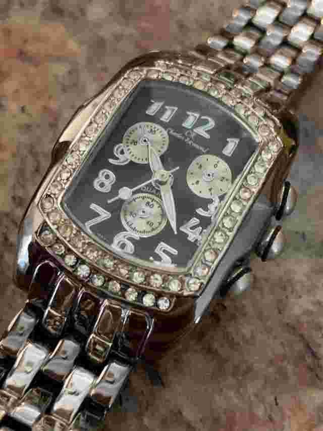 Charles Raymond Ladies Two Tone Diamond Style Watch