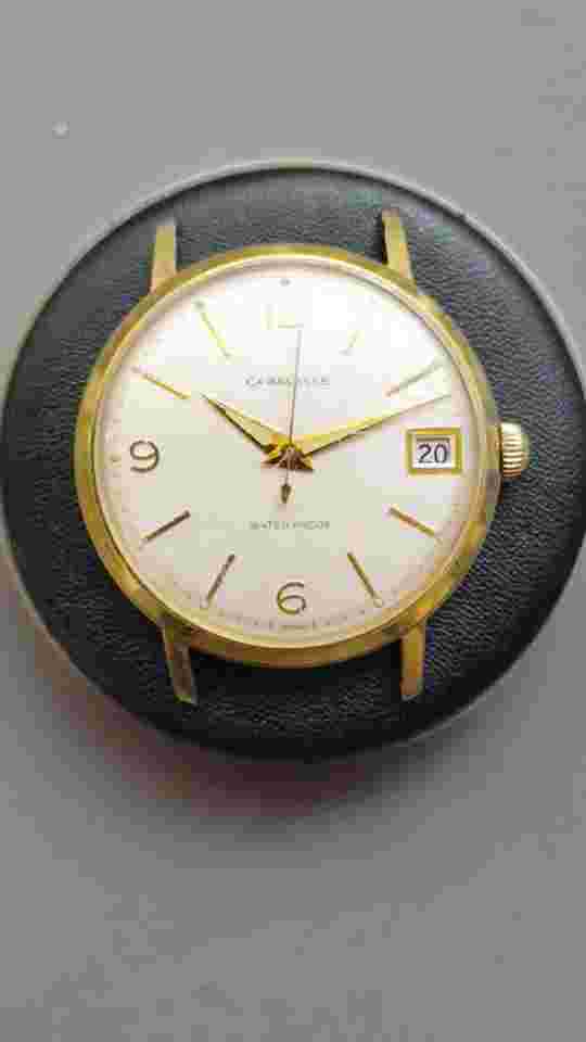 Working Men's Vintage Caravelle By Bulova Waterproof 11 DPD Movement