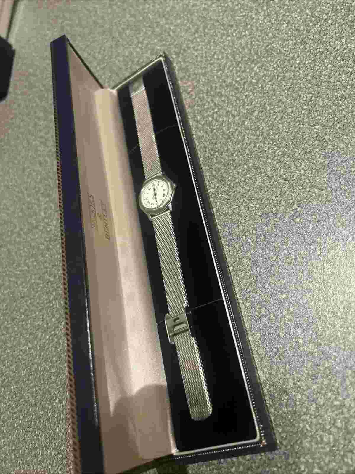 Rare Brooks & Bentley Ladies Watch Sapphire Crystal Never Used Boxed