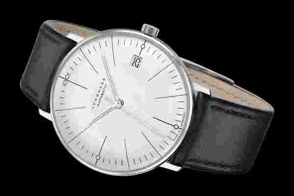NEW Authorized Deal Junghans Max Bill Kleine Auto SS 34 mm Watch Ref 27/4105.02