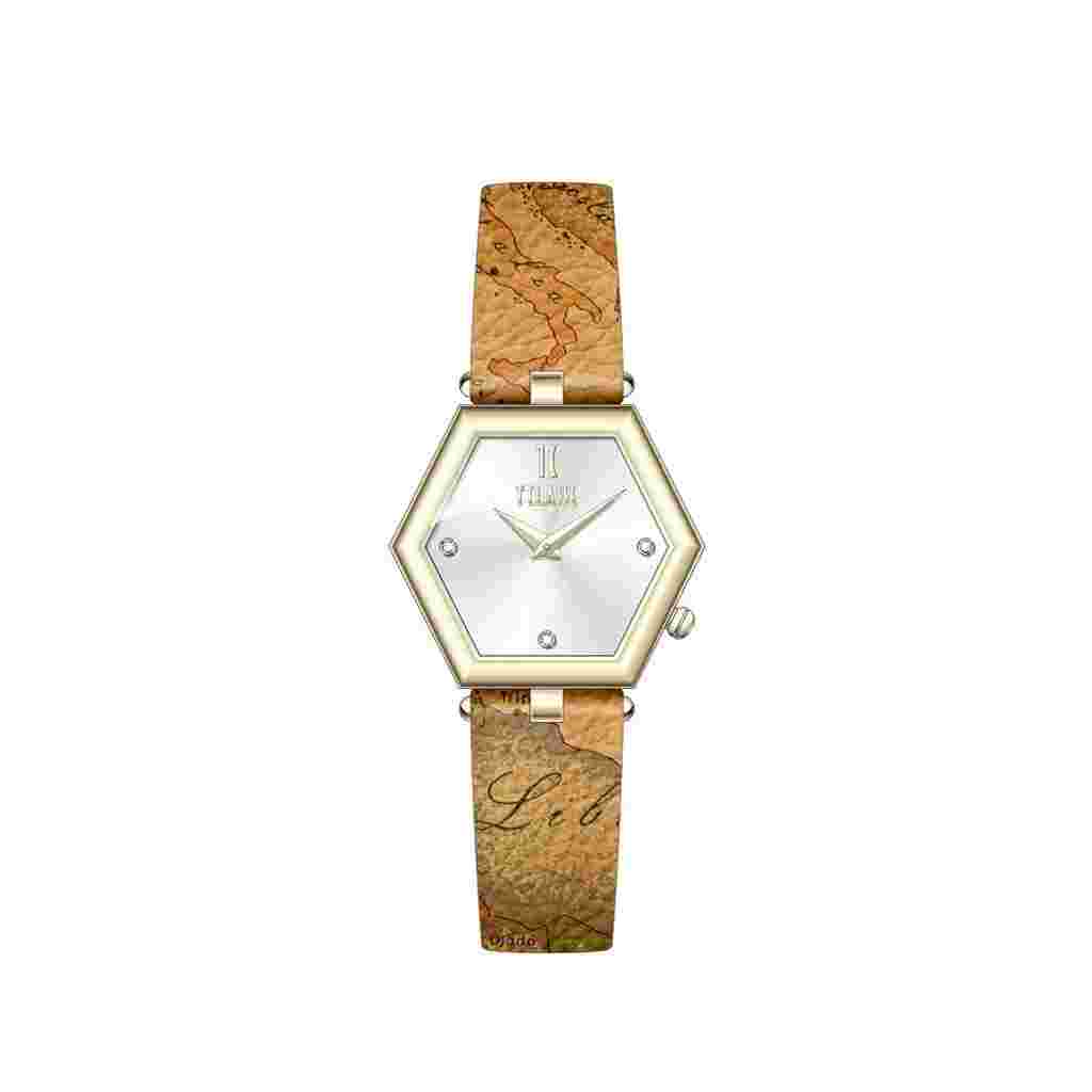 Womens Wristwatch ALVIERO MARTINI 1a Classe SALINA CS.4706S/03 Leather Brown