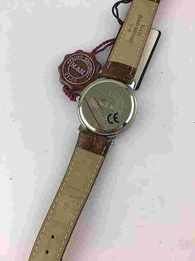 M&M Watch Primo Emporio 21-69 Quartz 34 Mm Snap Crown Women's Used