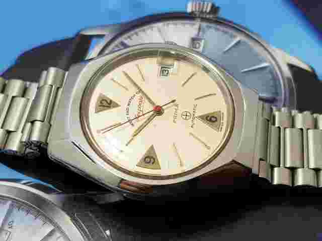 WEST END WATCH SOWAR MILITARY AUTOMATIC ETA MOVEMENT WHITE DIAL 2.