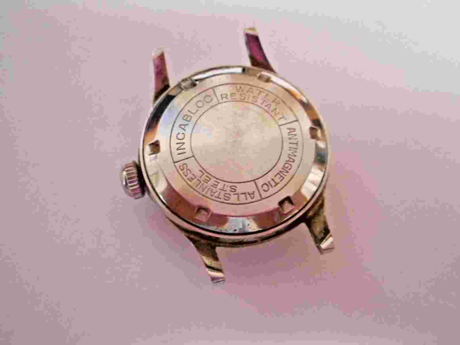 Ladies Vintage Avalon 17 Jewels Incabloc Wind Up Watch-No  Watchband