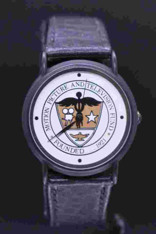 Vtg MOTION PICTURE and TELEVISION FUND Watch Women NEW BATTERY & BAND