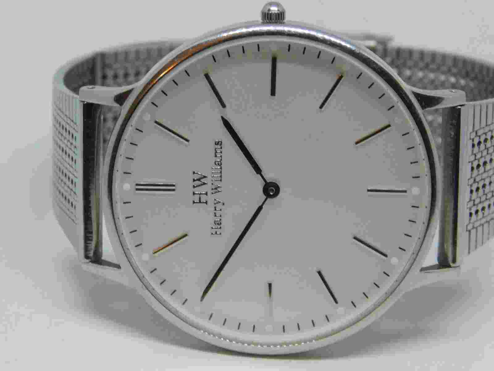 Harry Williams 2014M All Stainless Steel Quartz Analog Men's Watch