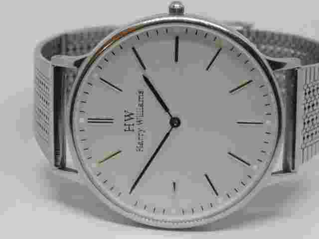 Harry Williams 2014M All Stainless Steel Quartz Analog Men's Watch