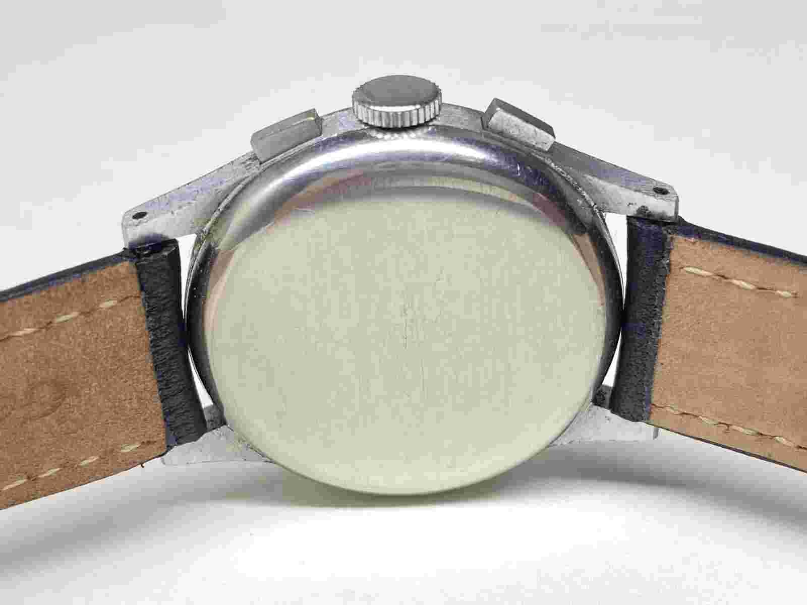 beautiful vintage chronographe suisse / butties watch co. mechanical wristwatch