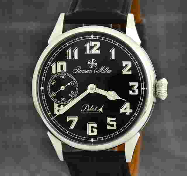 Pilot watch Vintage Watch Military Air Force watch men's Gift Flieger watch