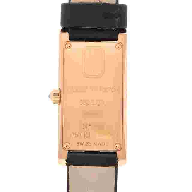 harry winston Avenue C Mini K18RG Black Shell watch women TO181431