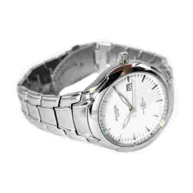 Stainless Steel Watch Madison New York