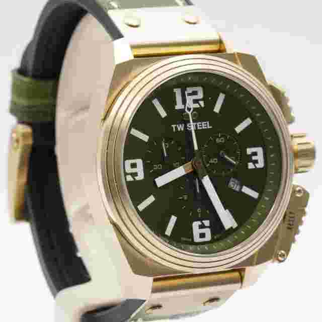 Tw Steel Canteen Chronograph Tw1015 Limited Edition 46mm Papers Rare