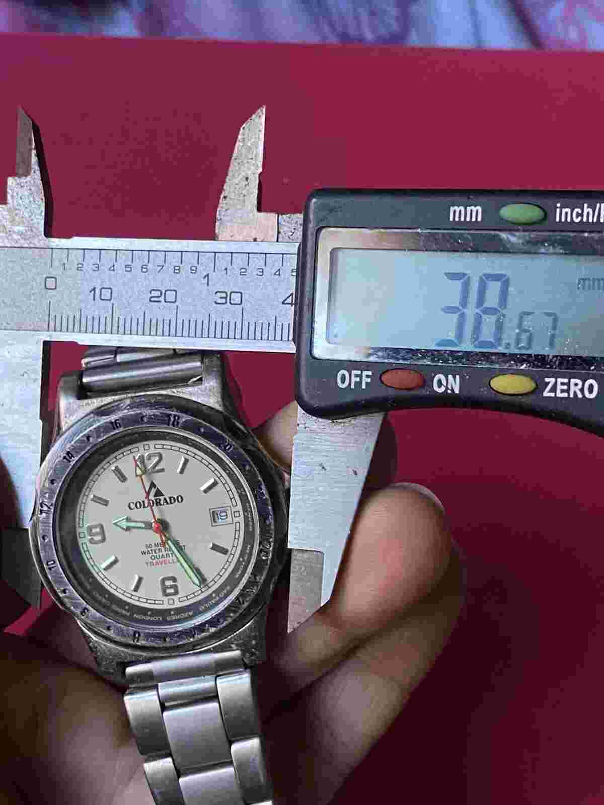 Colorado Traveller Mens Quartz Watch With Date