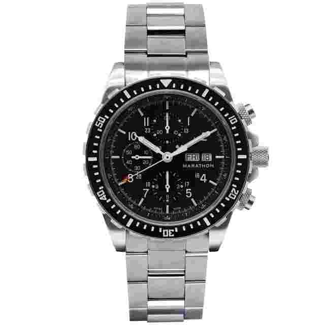 Marathon Jumbo Diver/Pilot's Automatic Chronograph (CSAR) - 46mm US Government M