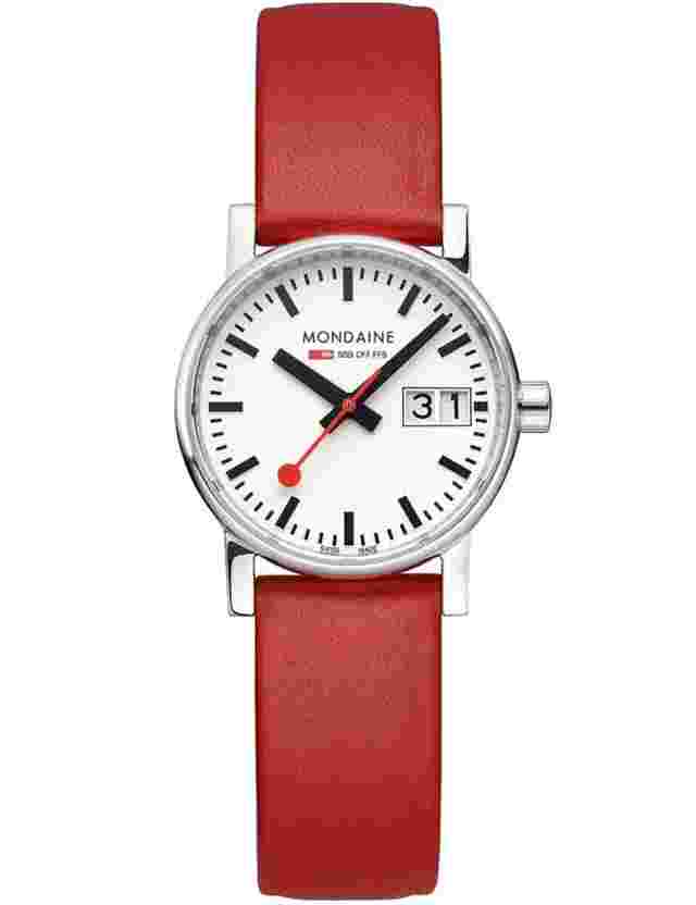 Mondaine MSE.30210.LCV.SET Ladies Watch evo2 SBB vegan Set w. 2 Straps 30mm 3ATM