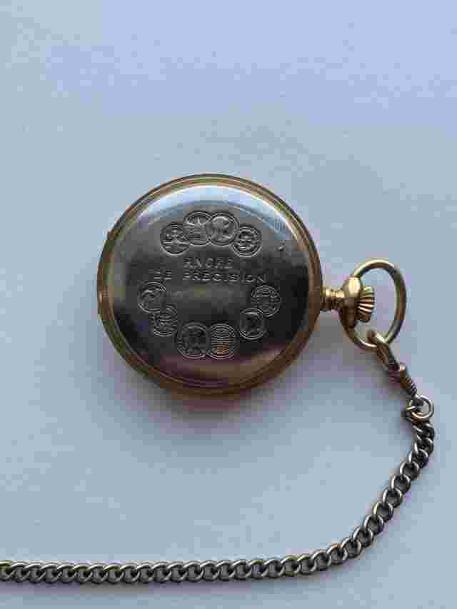 Ancre De Precision Hunter Pocket Watch