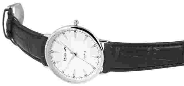 Excellanc Orologio Da Uomo Quarzo Cuoio Arte Orologio Da Polso Da Uomo 2904-004 Nero 290422500004