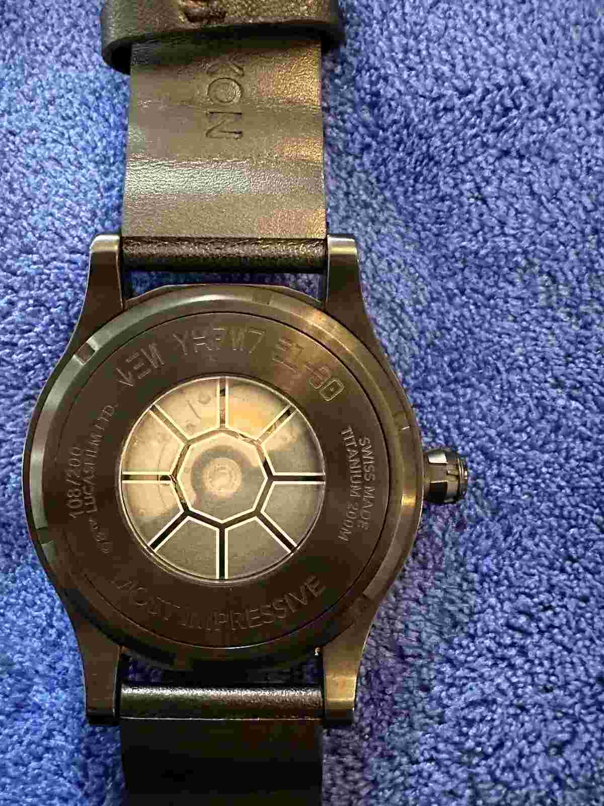 nixon darth vader watch automatic Limited