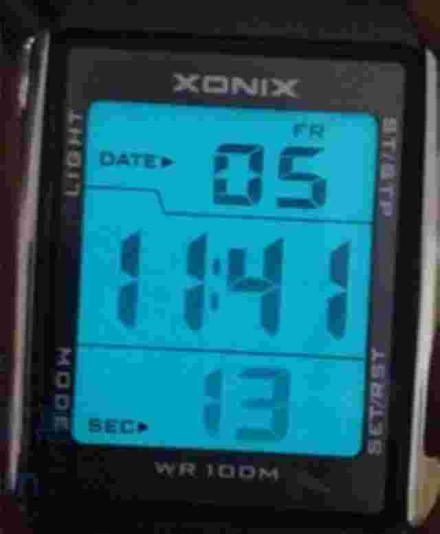 XONIX Men Boys Sports Watch Digital WR100M Led Light Outdoor Wristwatch swim
