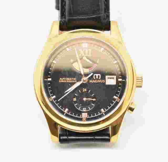 2000 Magnus Automatic Power Reserve 21 Jewels Wristwatch #WATCH155