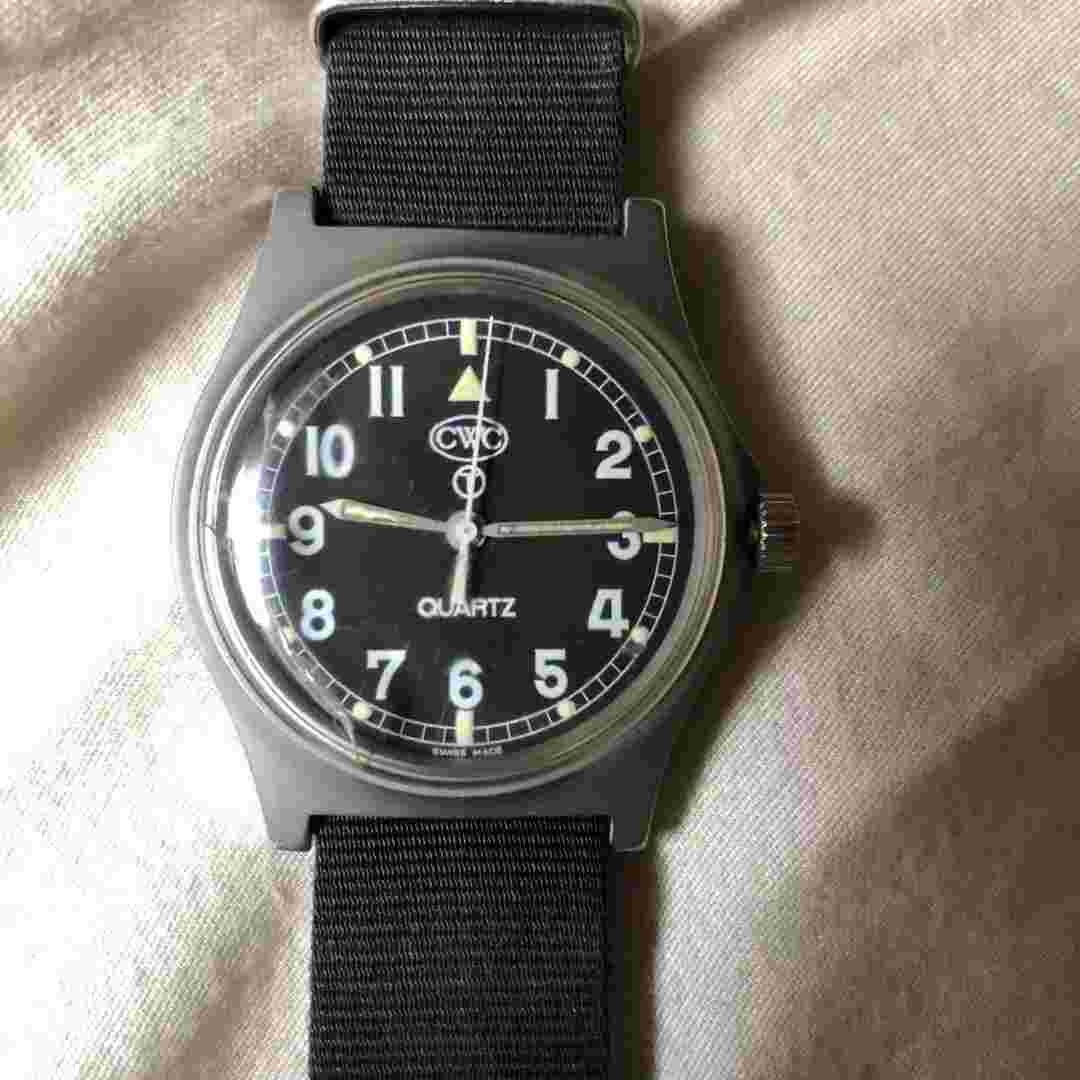 Cabot Watch Company Military Quartz Wristwatch 0552/6645-99 5415317 '88 For Men