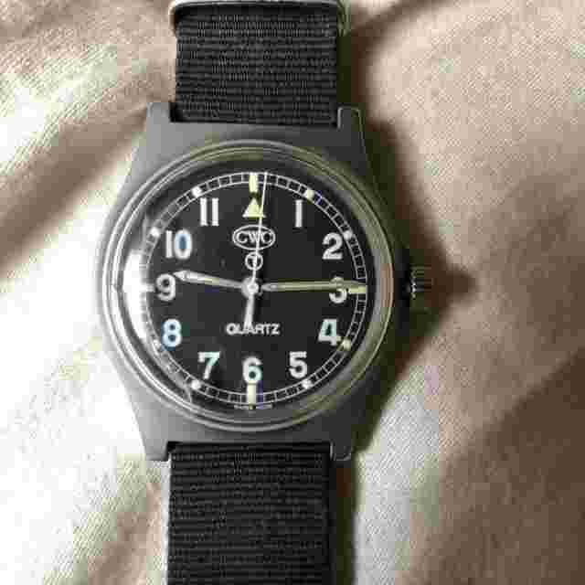 Cabot Watch Company Military Quartz Wristwatch 0552/6645-99 5415317 '88 For Men