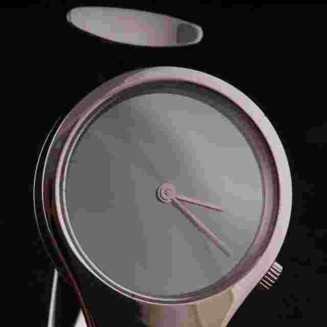 Georg Jensen Bangle Watch # 336, Mirror. Ladies. Vivianna Torun Bülow-Hübe.