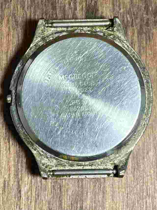 McGregor hunt club water resistant wristwatch LMP023 RUNNING NO BAND