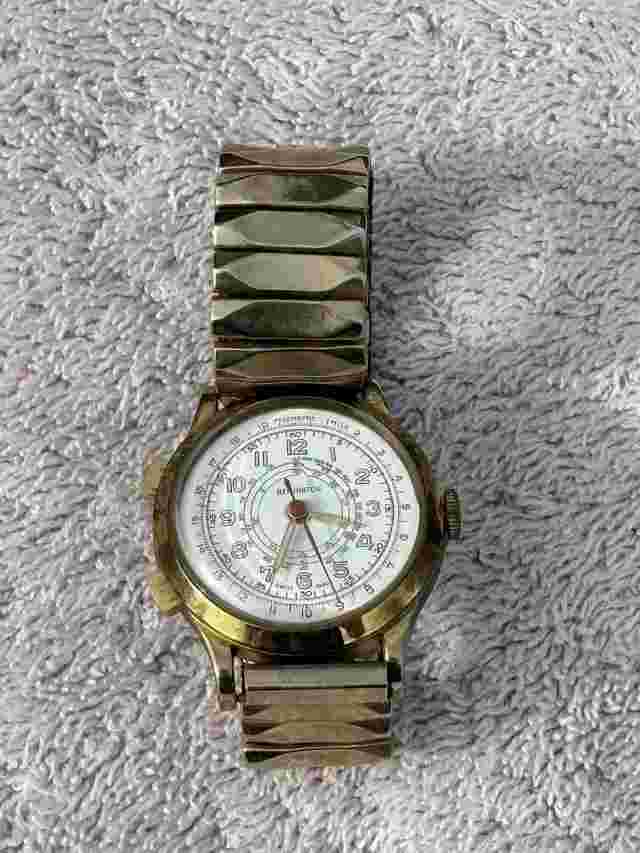 Remington Telemeter Wristwatch  Telemetre Stopwatch Watch Mechanical Vintage