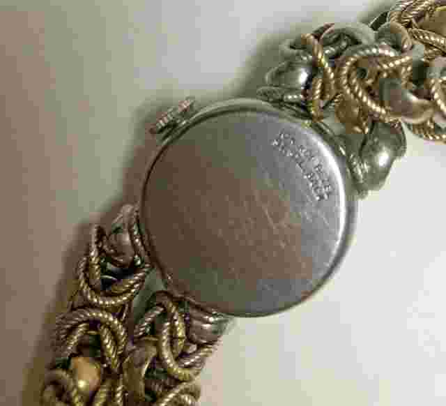 Vintage PEDRE 17 Jewels Ladies Watch w/ Gold Filled Bracelet Band