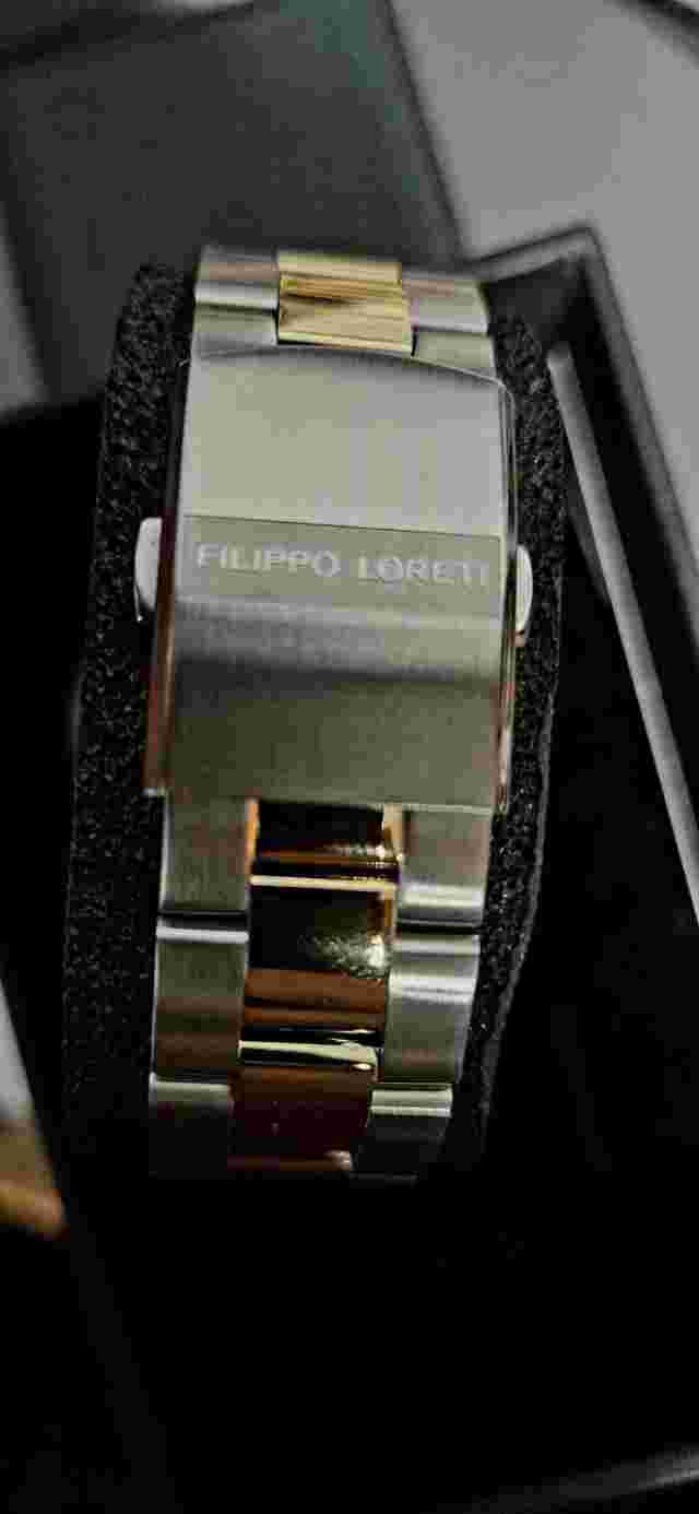 Filippo Loreti Odyssey Two Tone Chronograph Watch
