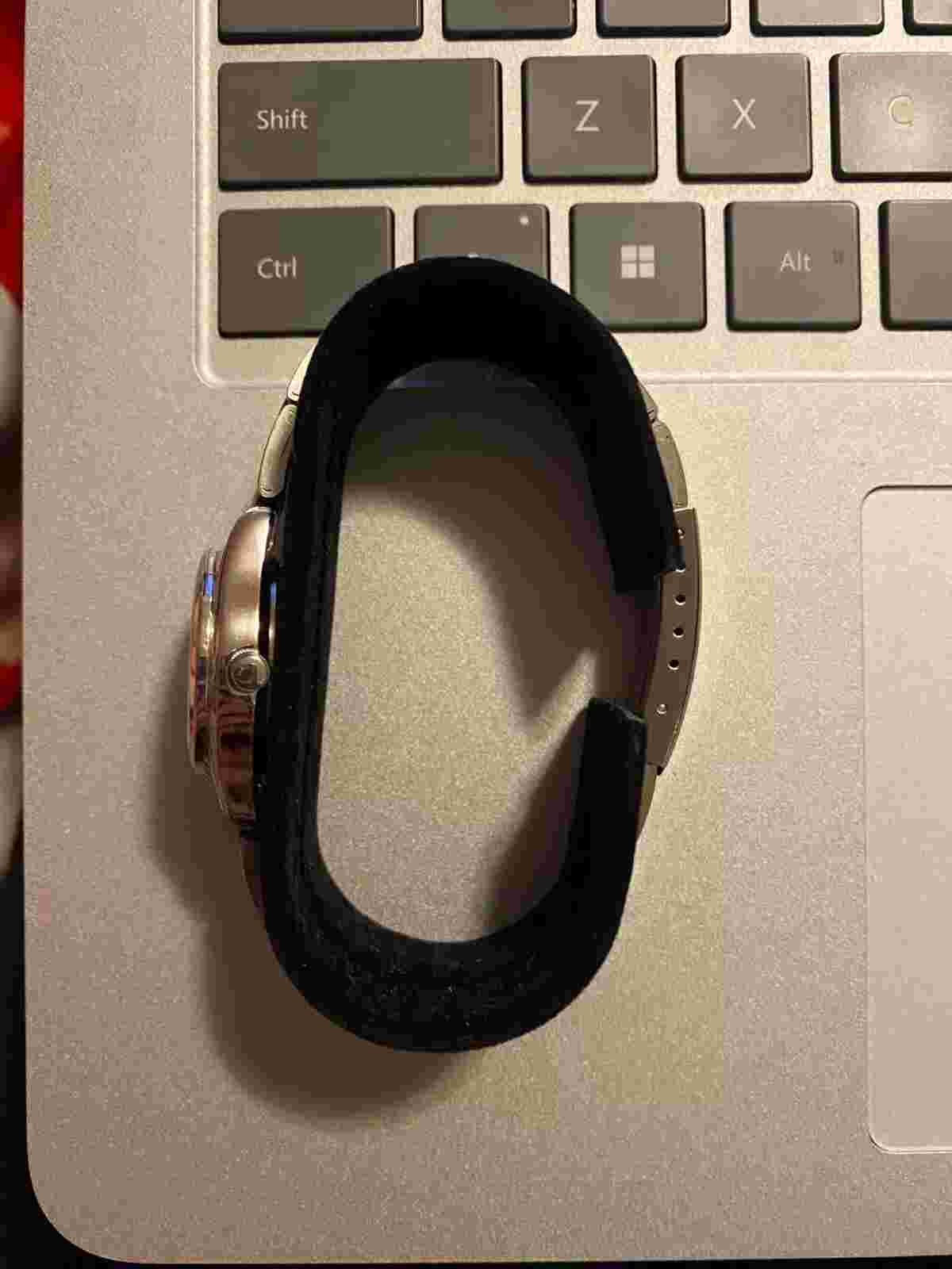 TFX By Bulova White Dial Date Indicator Silver Tone Stainless Steel Watch