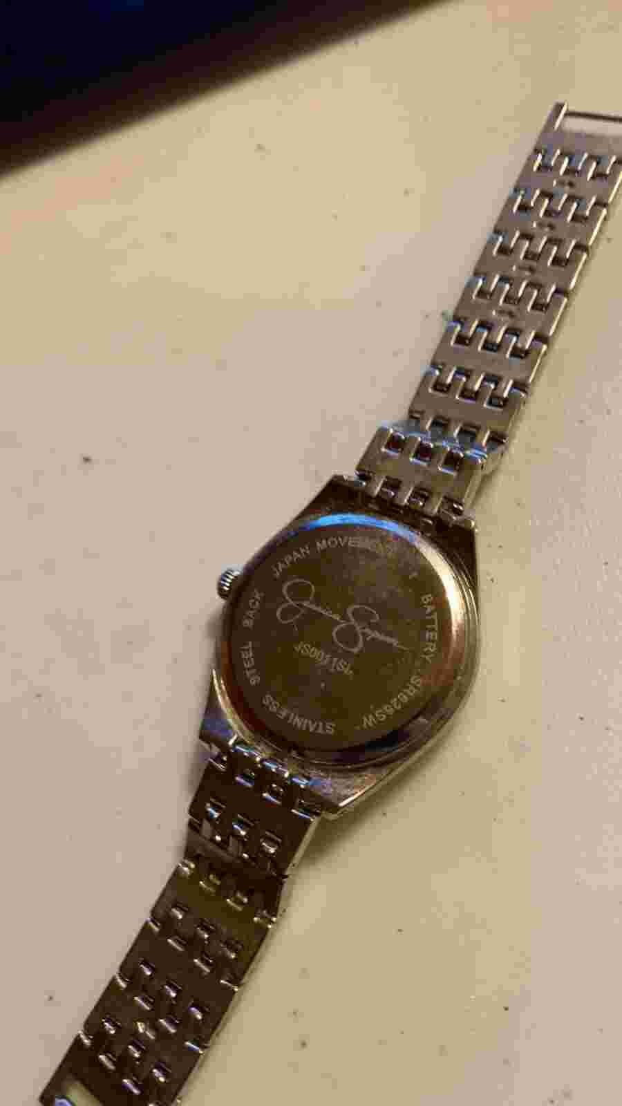 Jessica Simpson Women's Genuine Gemstone Watch 37mm (FITS 6" WRIST MAX)