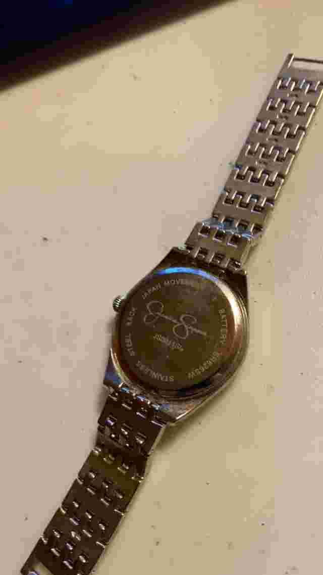 Jessica Simpson Women's Genuine Gemstone Watch 37mm (FITS 6" WRIST MAX)