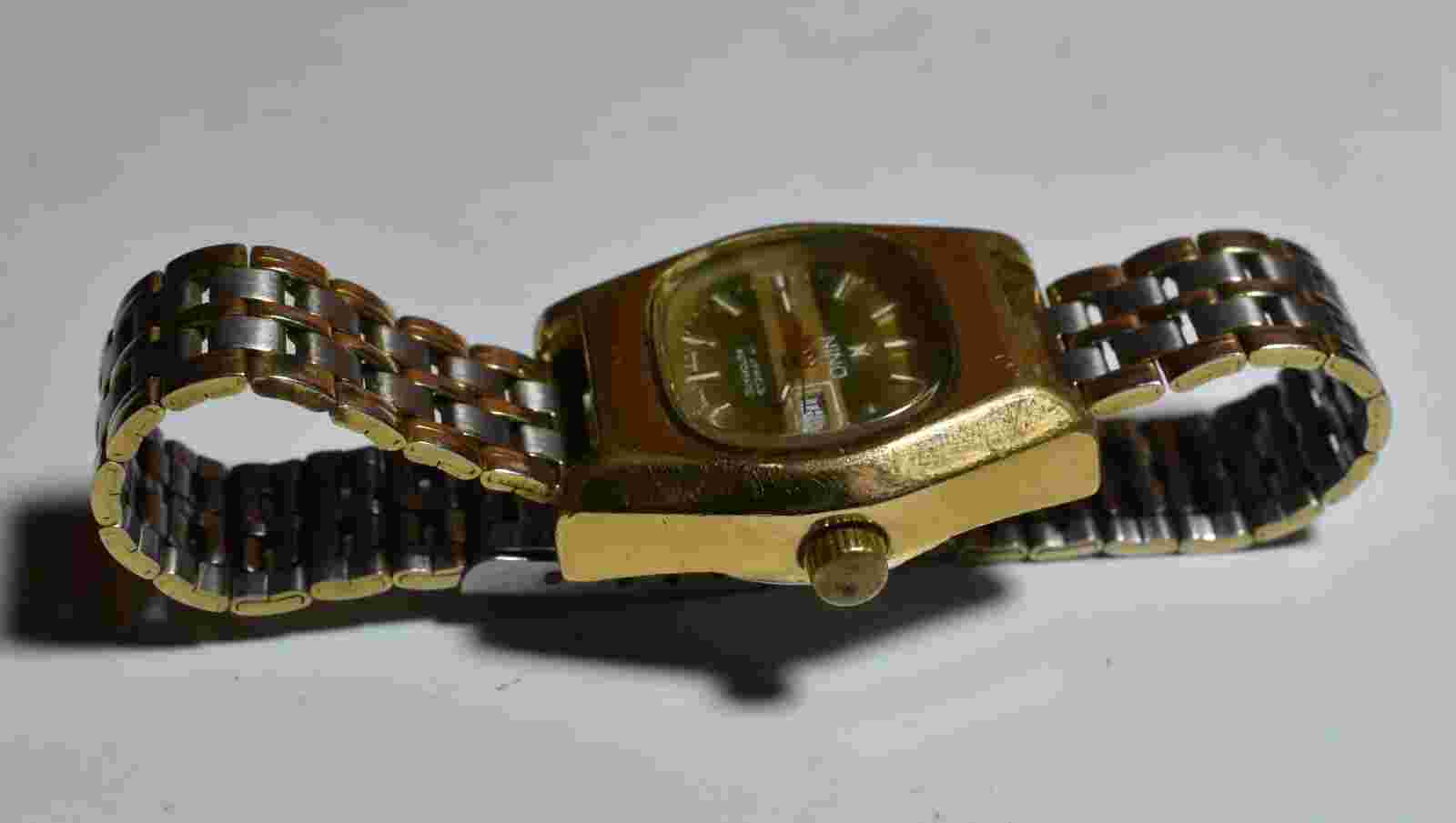 Vintage Nino 17 Jewels Watch 17 Jewels Automatic Swiss Made(Working)