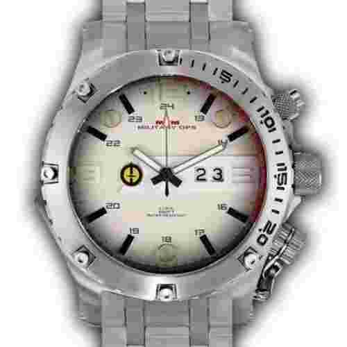MTM VUL-TSL-TAN1-MBTI Vulture Silver Tan-S Dial Tit Band Watch
