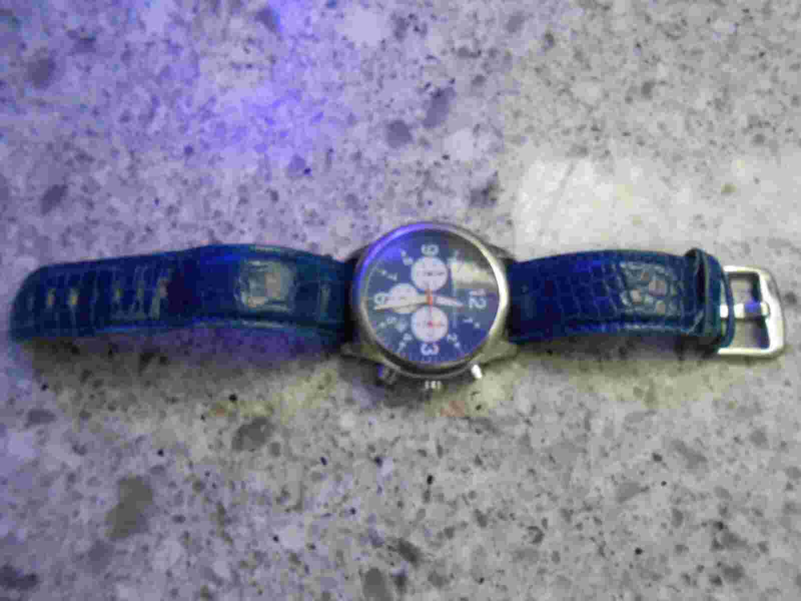 Dooney Bourke womens blue dial watch " With Case"