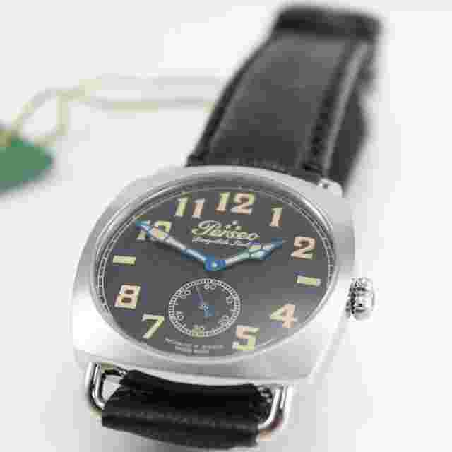 Men's Watch Perseo Dirigible Italy Manual Wind Limited Series 75 Pieces