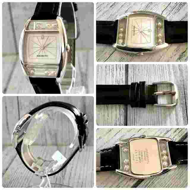 "Mikimoto Women's Pearl Watch 6P Battery Replaced Genuine Working"