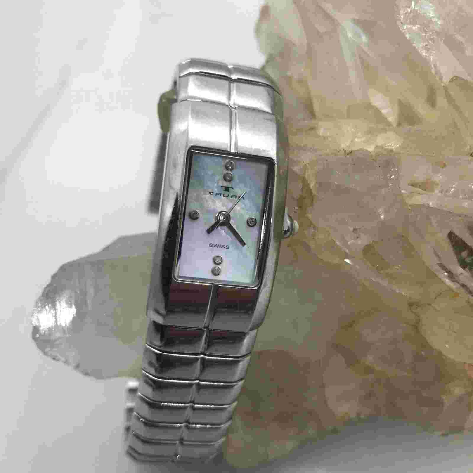Ladies Tavan Diamond Accent Swiss watch With New Battery