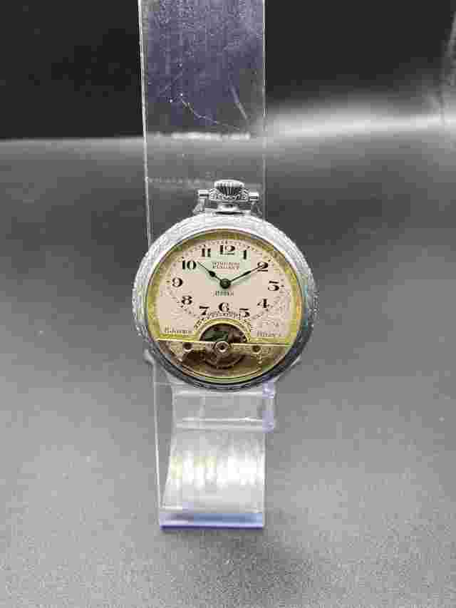Antique WINDSOR ELEGANT 8days Pocket Watch ,Running.