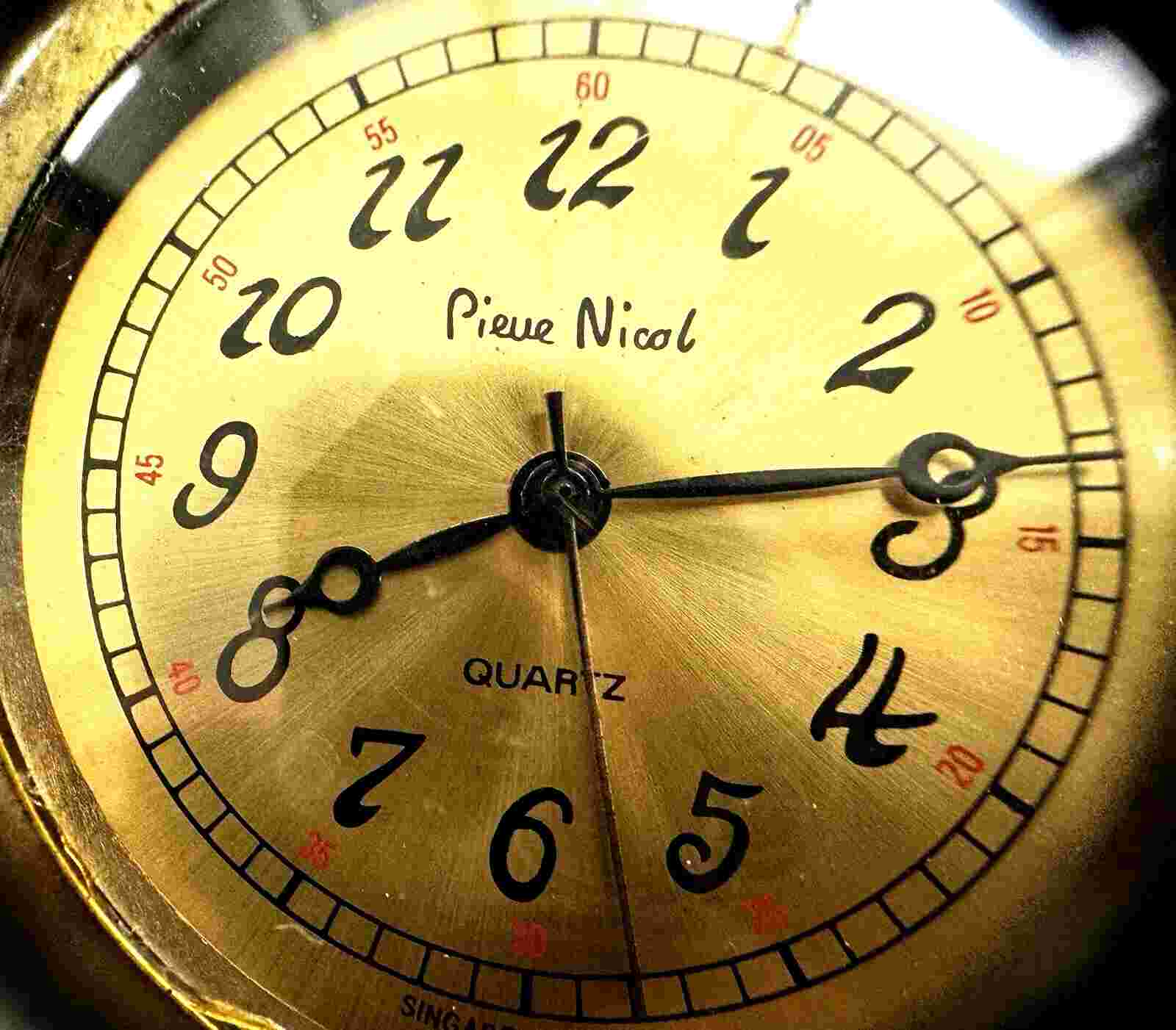 Pierre Nicol Quartz Pocket Watch Runs