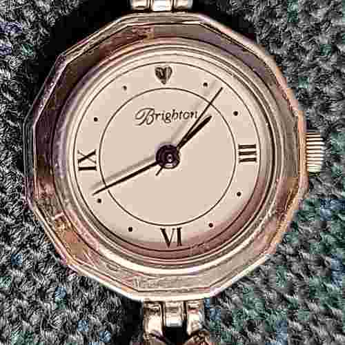 Vtg Brighton Provence Ladies Japan Quartz Watch New Battery Works Great In VGC
