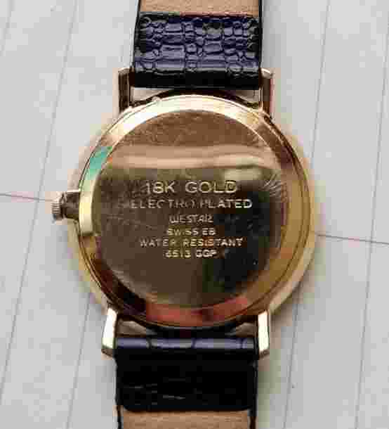 WESTAR Quartz 18K Gold 65136P