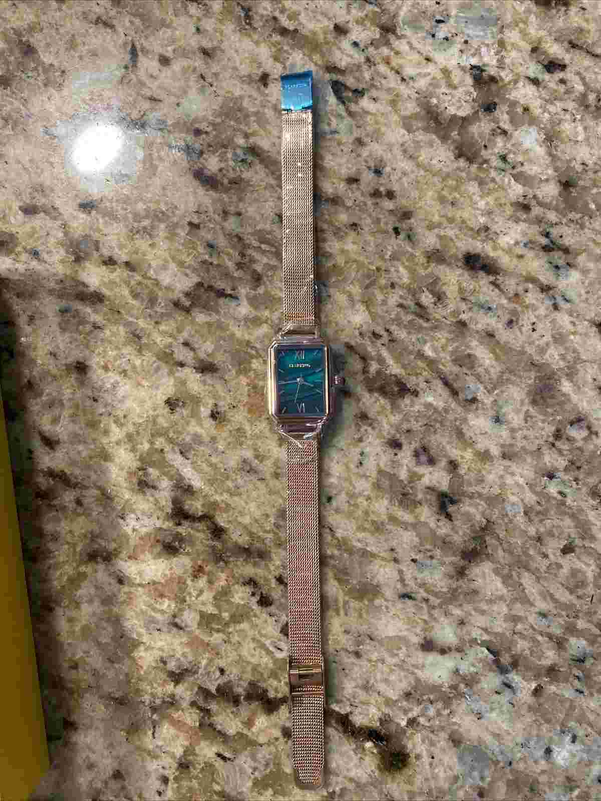 Starking Womens Quartz Watch Japan Mover Rectangle