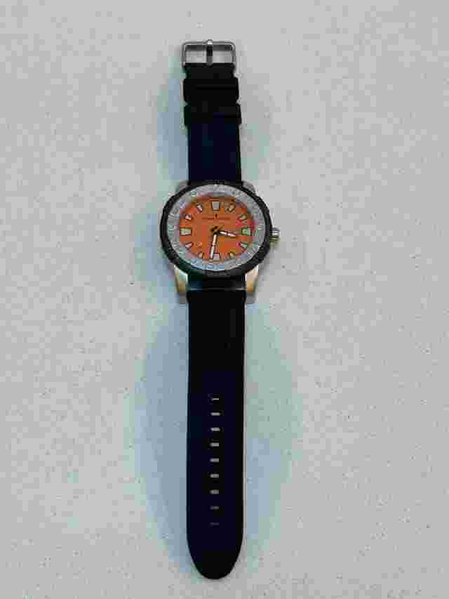 Men’s Savage Oversized 50mm STUDER SCHILD  wrist watch - Orange - Needs Battery